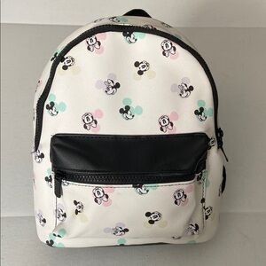 Disney Bioworld Backpack Licensed Mickey and Minnie Mouse